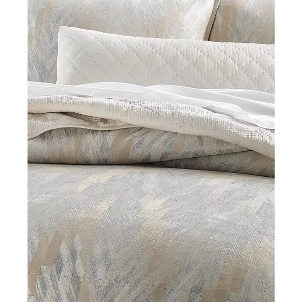 Textured Chevron 3-Pc. Comforter Set, Full/Queen